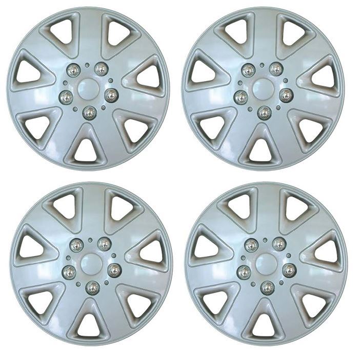 Set of 4 16" Silver Wheel Trims / Hub Caps fits Vauxhall Astra H Meriva B Zafira 5056202013893