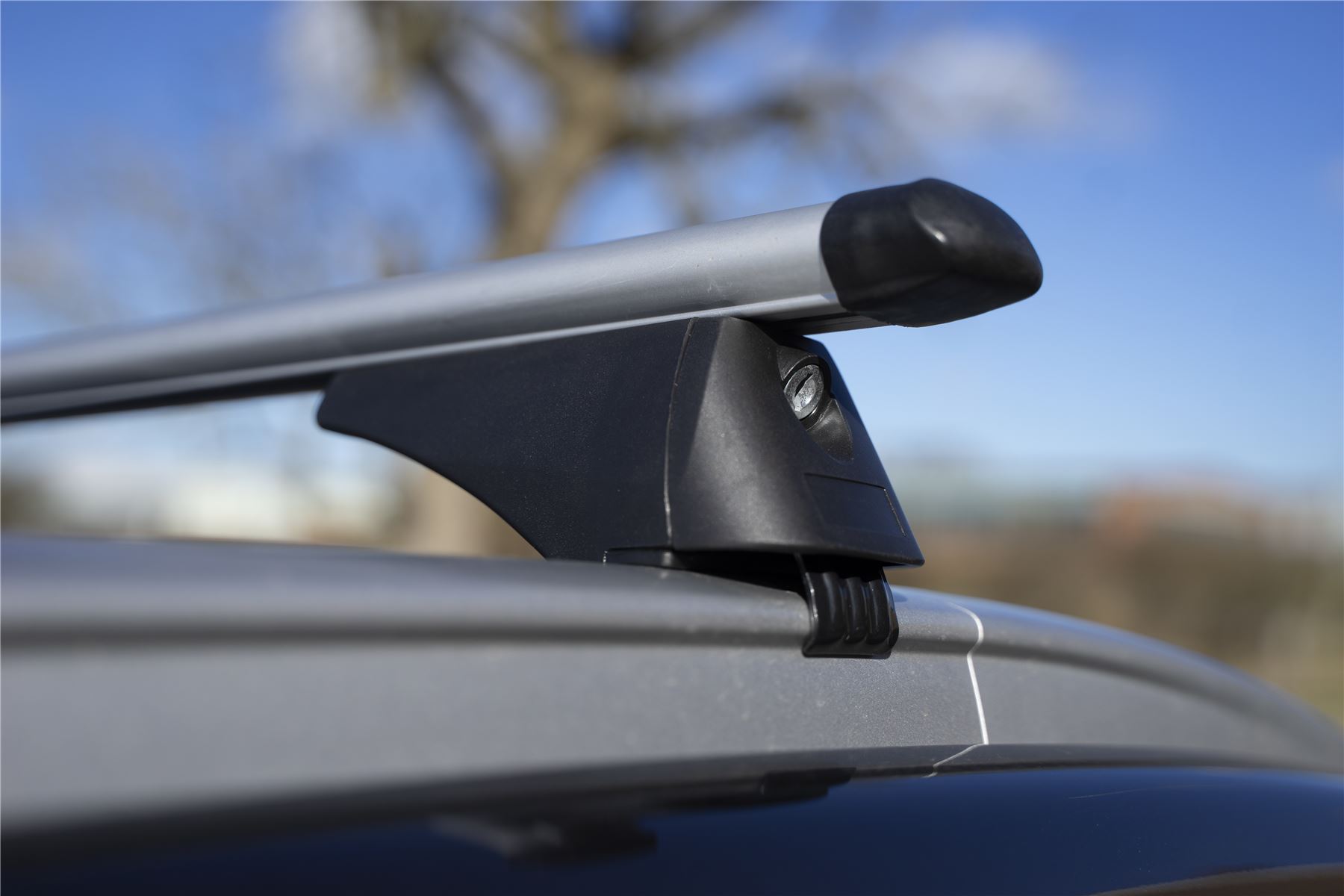 Aluminium Locking Roof Rack Cross Bars fits Fiat Panda 20142021 III