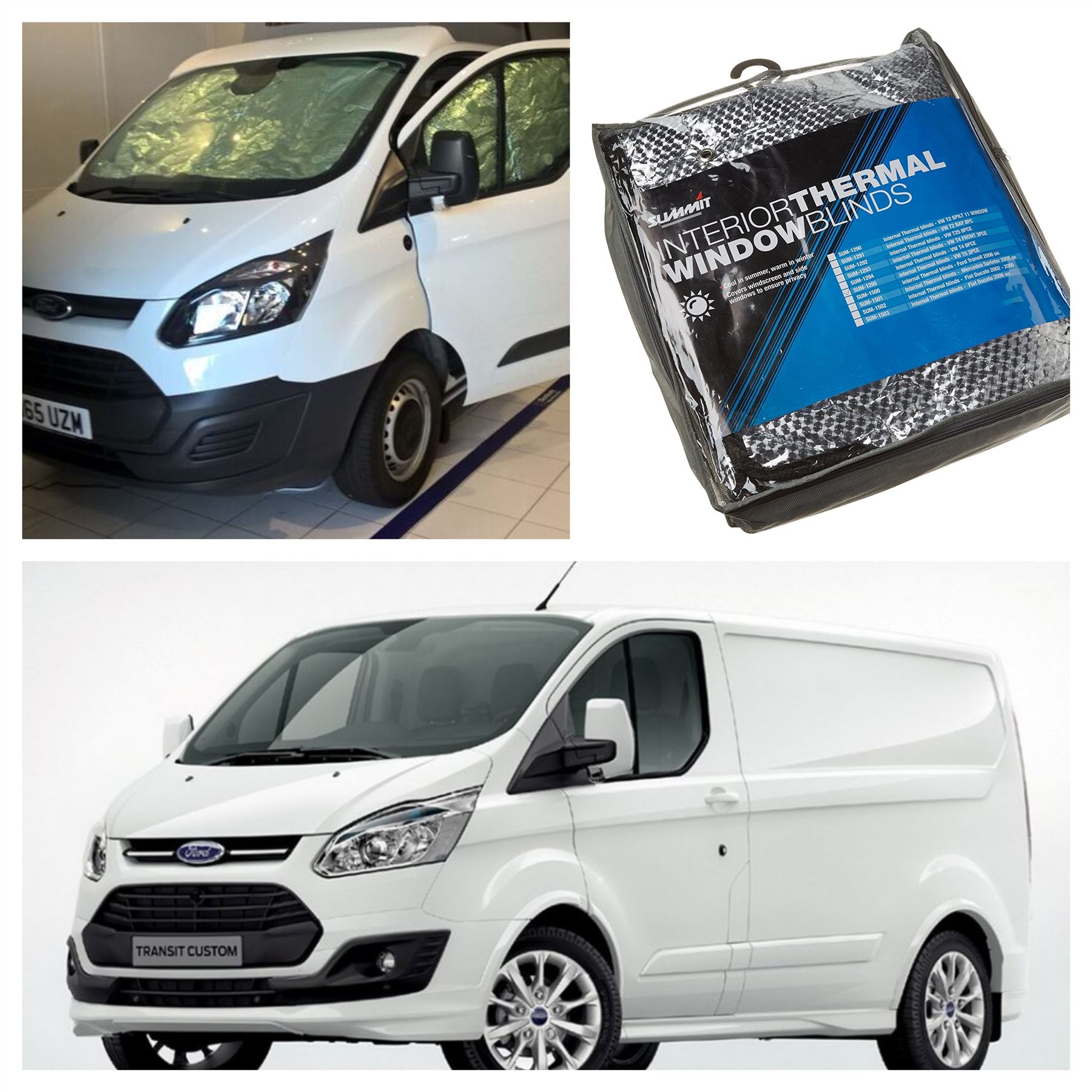 ford transit custom blinds