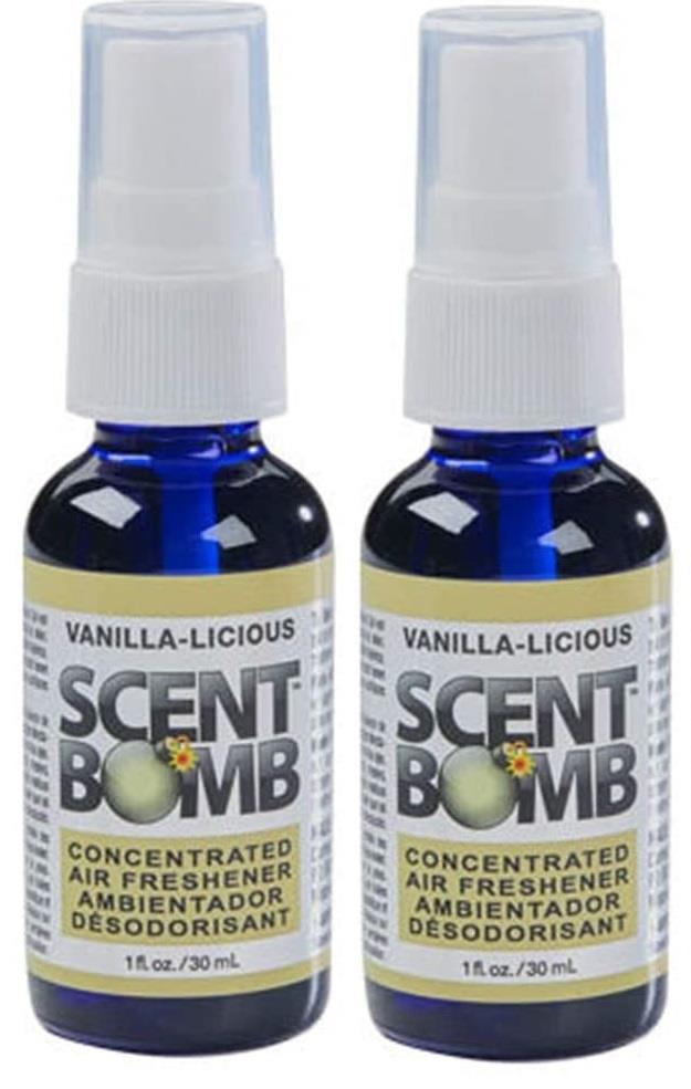 Scent Bomb Air Freshener Concentrated Spray Fragrance Vanillalicious