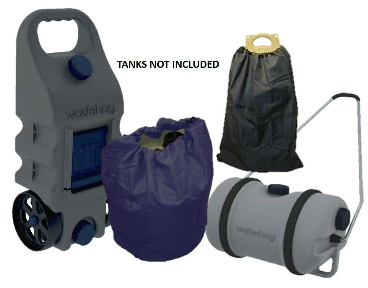 Caravan Motorhome 1 Waste Master Carrier Bag & 1 Water Hog Storage Bag