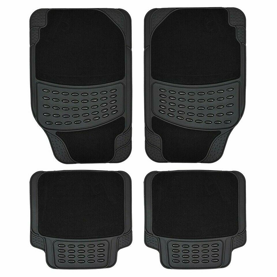 Heavy Duty Rubber & Carpet Floor Mats Set for Toyota Prius Avensis Aygo