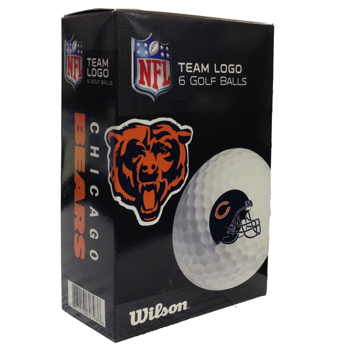 Wilson Team Logo Chicago Bears NFL Golf Balls *Pack of 6* eBay