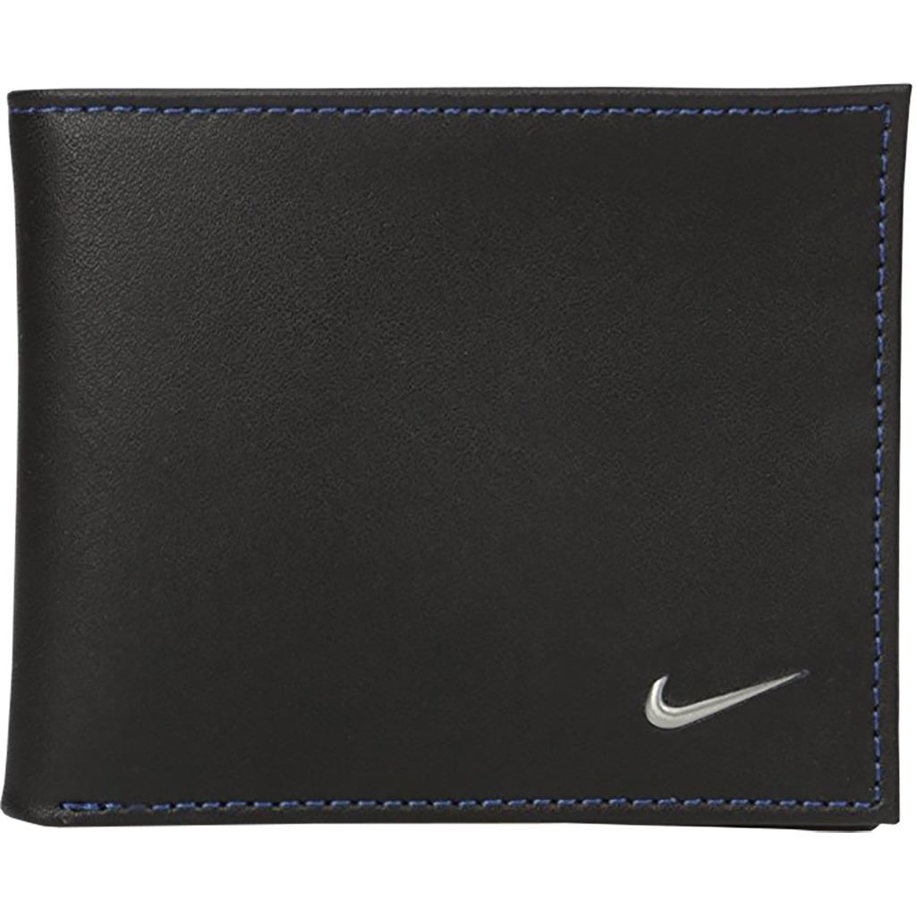 2017 Nike Mens Blocked Nappa Leather Billfold Pop Color Stitching