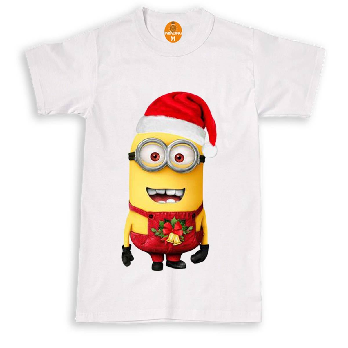 Merry Christmas Super Hero Minions on Quality Gildan Mens /& Kid/'s Cotton T Shirt