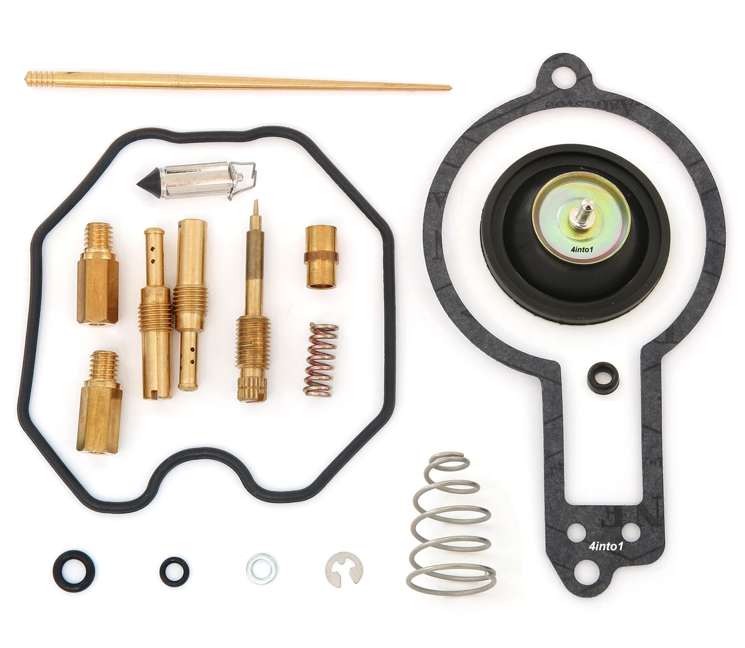 Deluxe Carburetor Rebuild Kit w/ Air Cut Off Valve Honda XR600R XR600