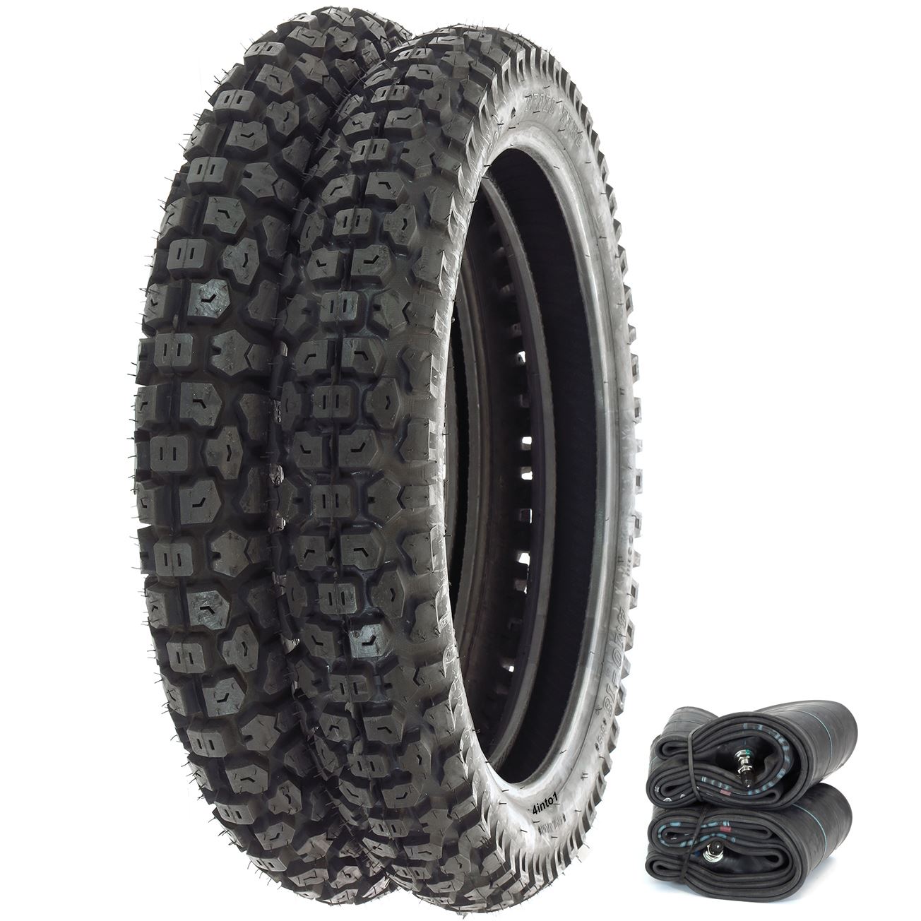Shinko SR244 Dual Sport Tire Set - Honda TL125 XL125 XL200R