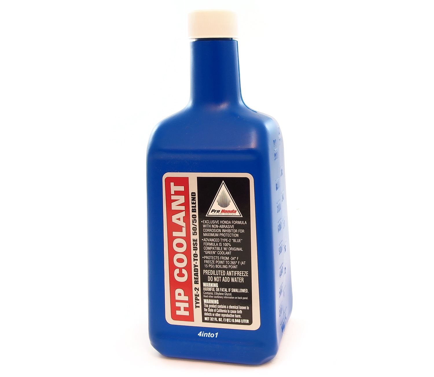 Genuine Honda Type 2 HP Coolant 08C50-C321S02 50/50 Diluted Ready