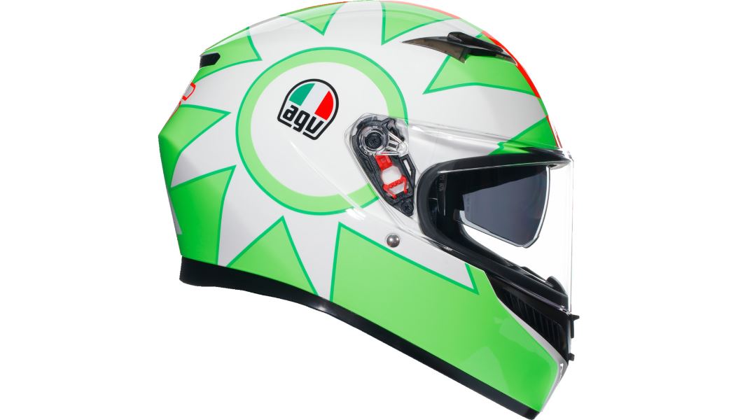 agv k3 rossi mugello SV Helmet safe helmet to outstanding levels Rossi Agv K Series Helmet