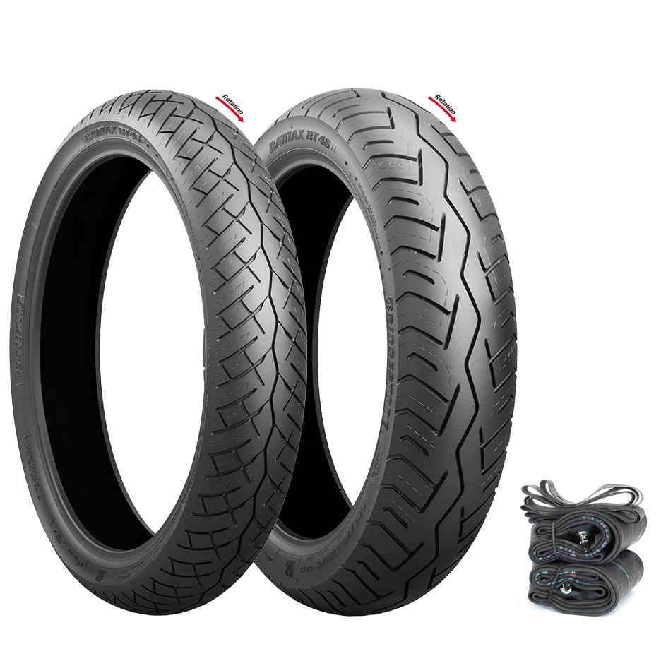 Bridgestone Battlax BT-46 Tire Set Honda CB350/360/400F CL/CJ360