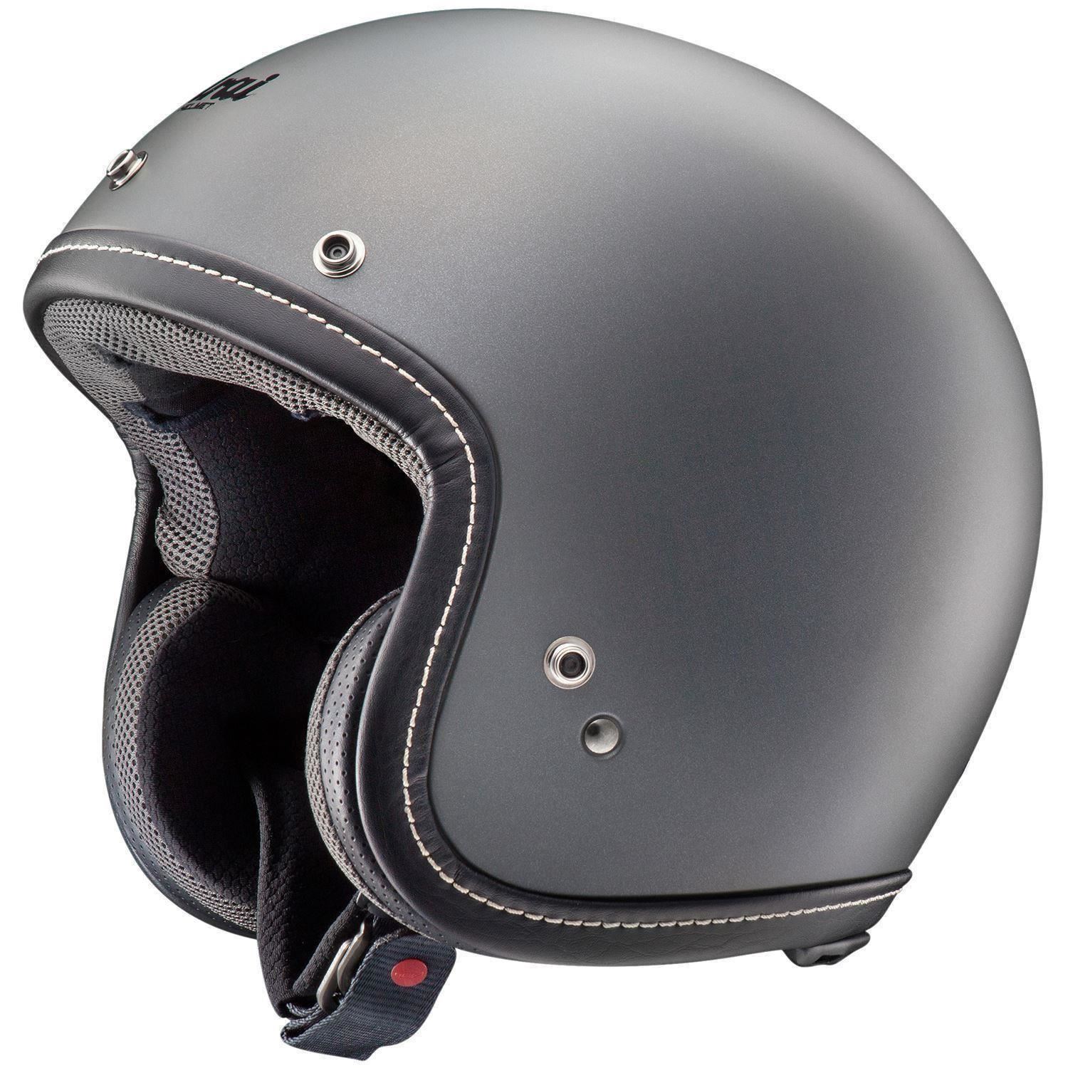 Arai Classic-V Open Face Solid Motorcycle Helmet - Gun Metallic