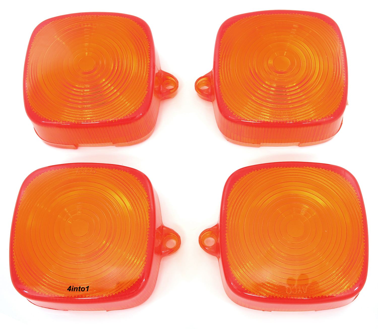 Honda Turn Signal Lens Set 33402195023 Amber C70 CT70/110 XL80