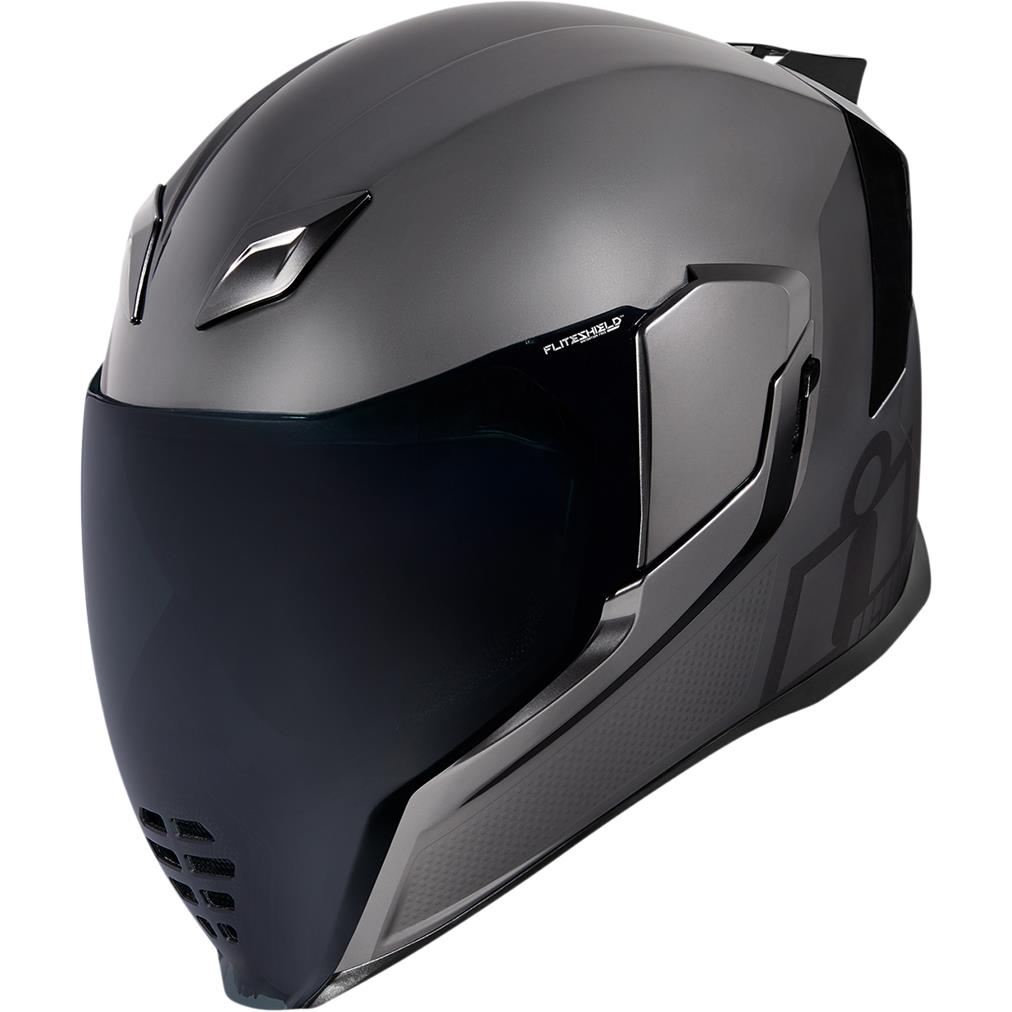 Icon Airflite Motorcycle Helmet - Jewel - MIPS - Silver - Choose 