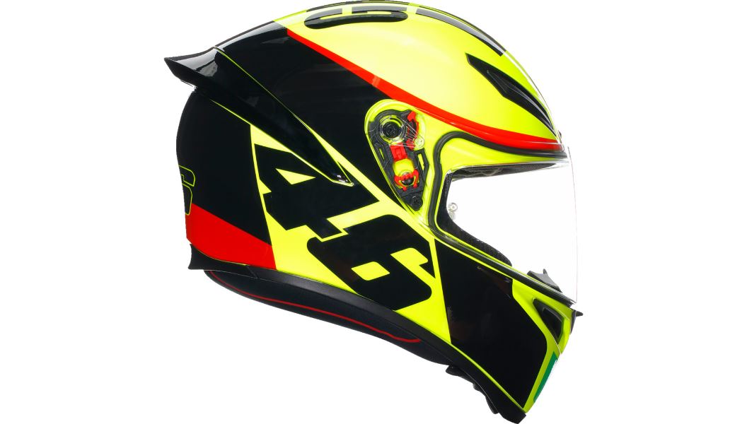 【芝犬】AGV K-1 S GRAZIE VALE ヘルメット Lサイズ K1 S GRAZIE VALE - MOTORBIKE FULL FACE HELMET E2206