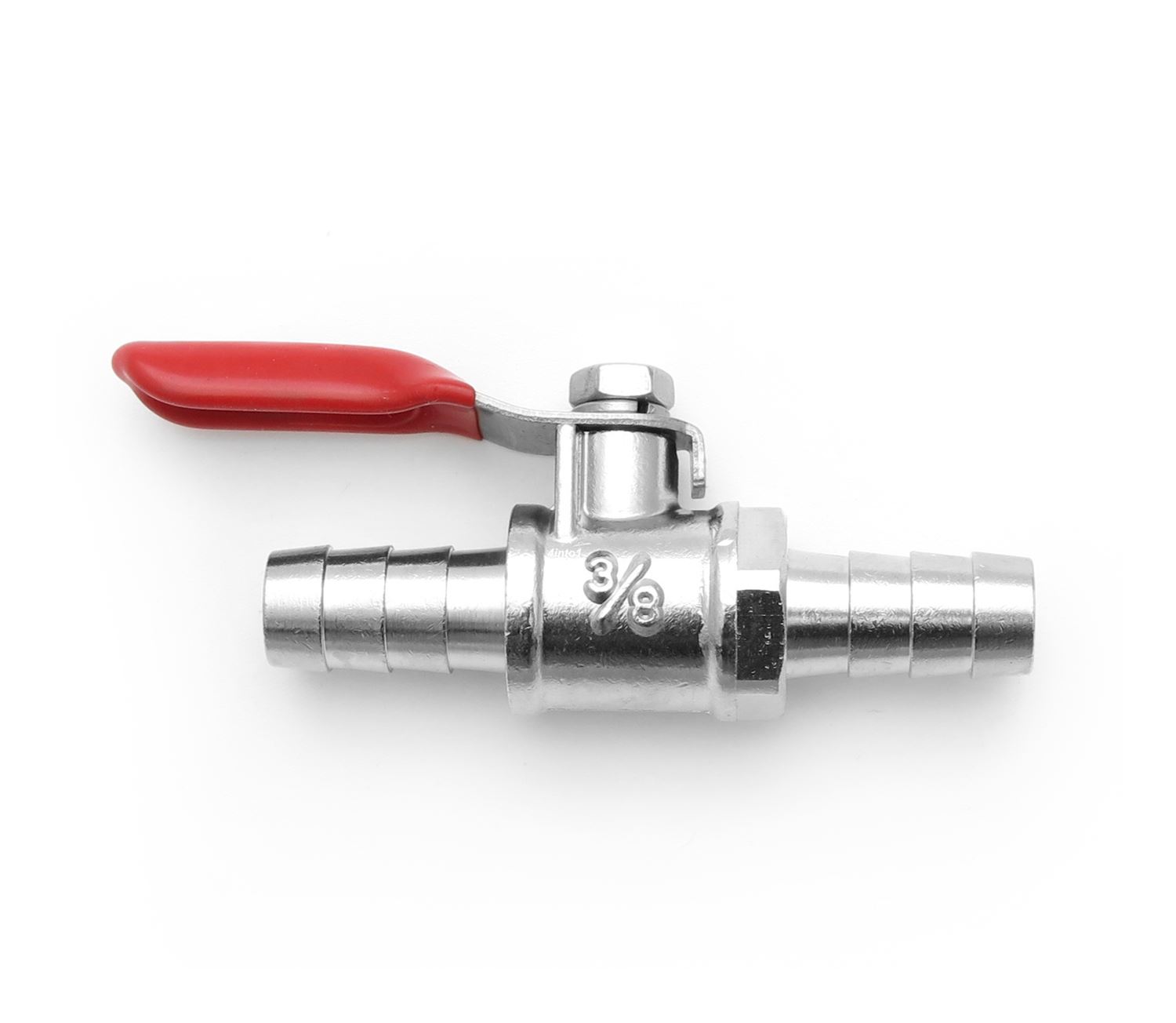 Metal Inline Fuel Valve Petcock 3/8" Motorcycle Fuel Diesel Gas