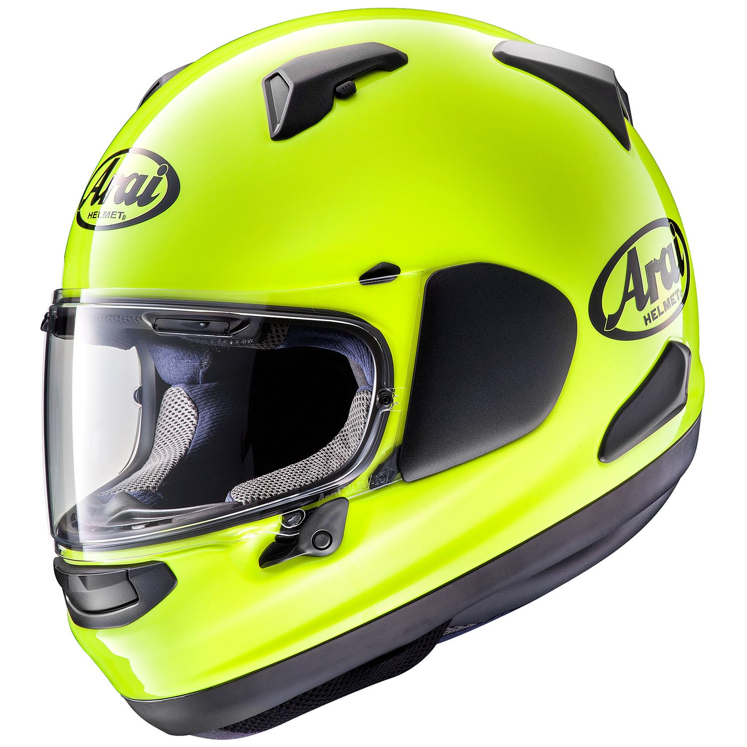Arai 2020 Solid Street Motorcycle Helmet Fluorescent Yellow
