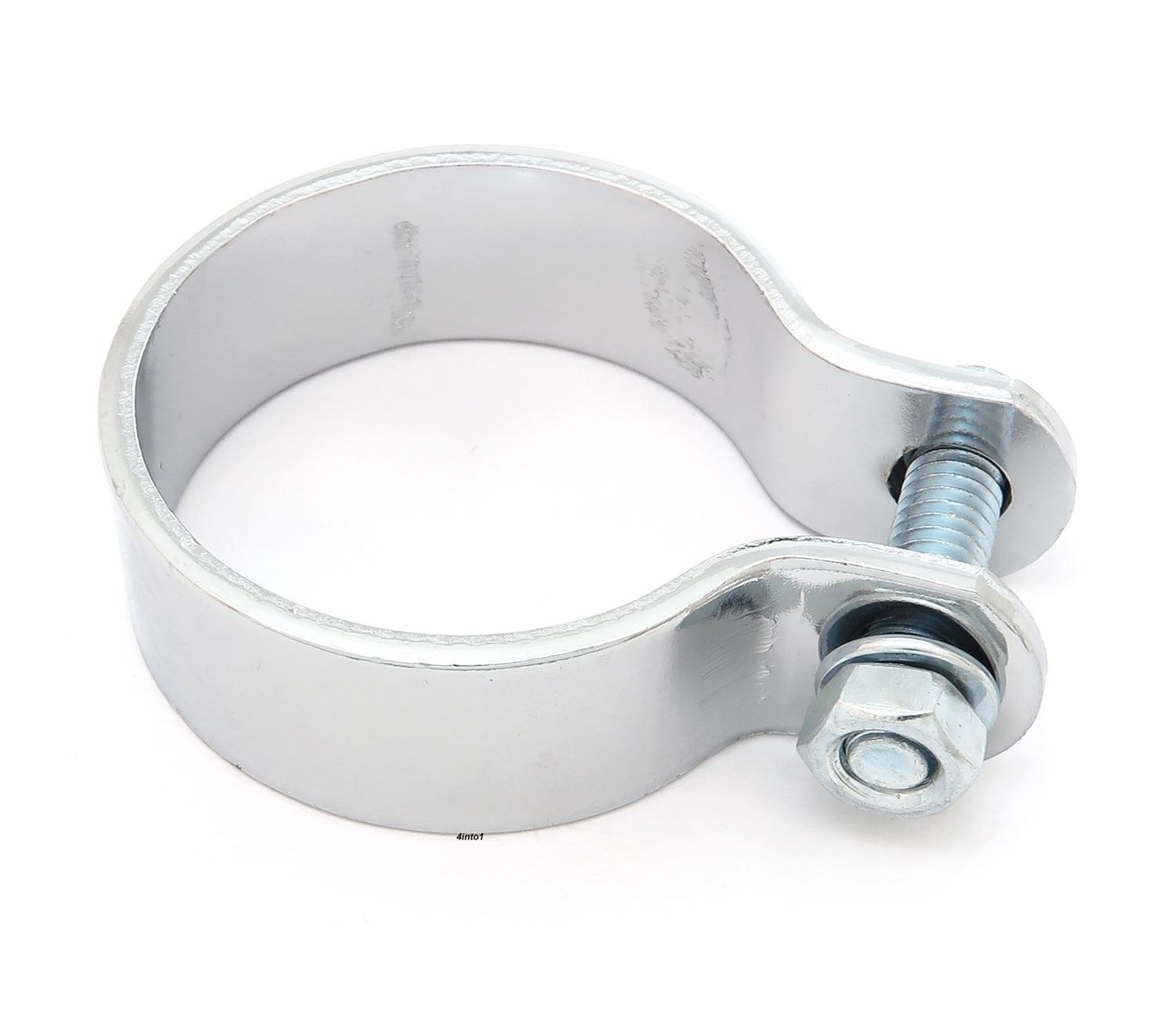 Universal Motorcycle Chrome Exhaust / Muffler Clamp 2" eBay
