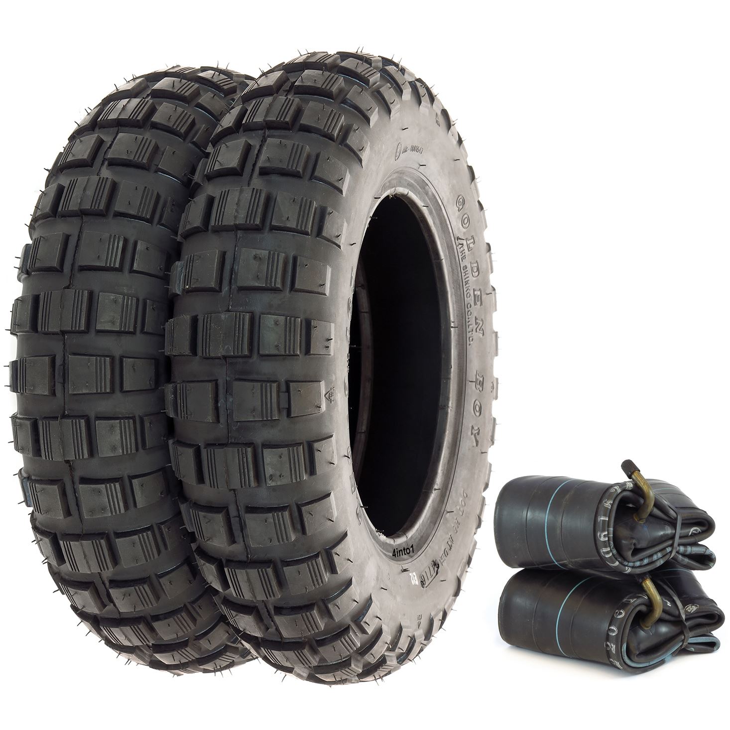Shinko SR241 Mini Bike Trail Tire Set - Honda Z50 Z50A Z50R