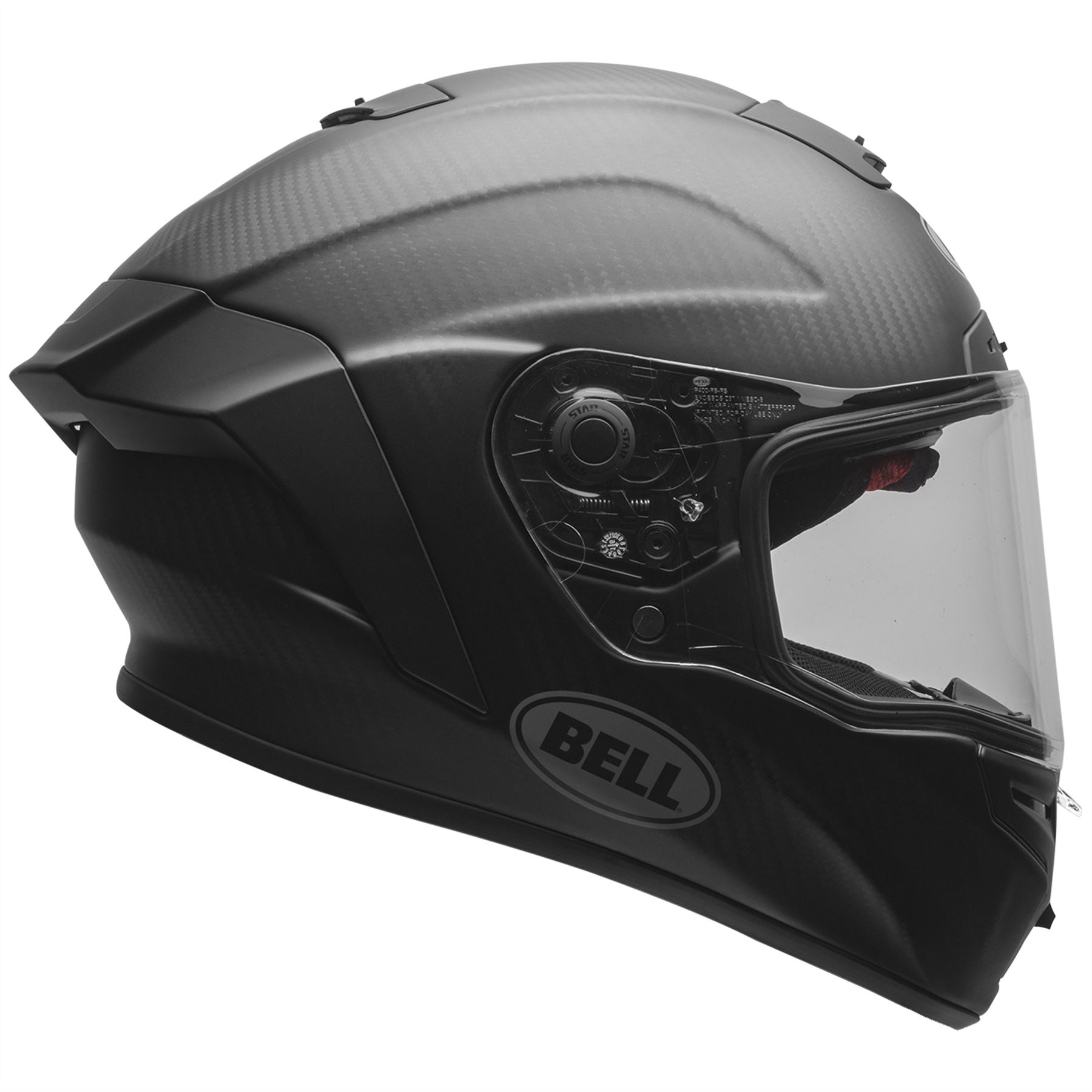 Bell Race Star DLX Flex Motorcycle Helmet - Matte Black - L LG