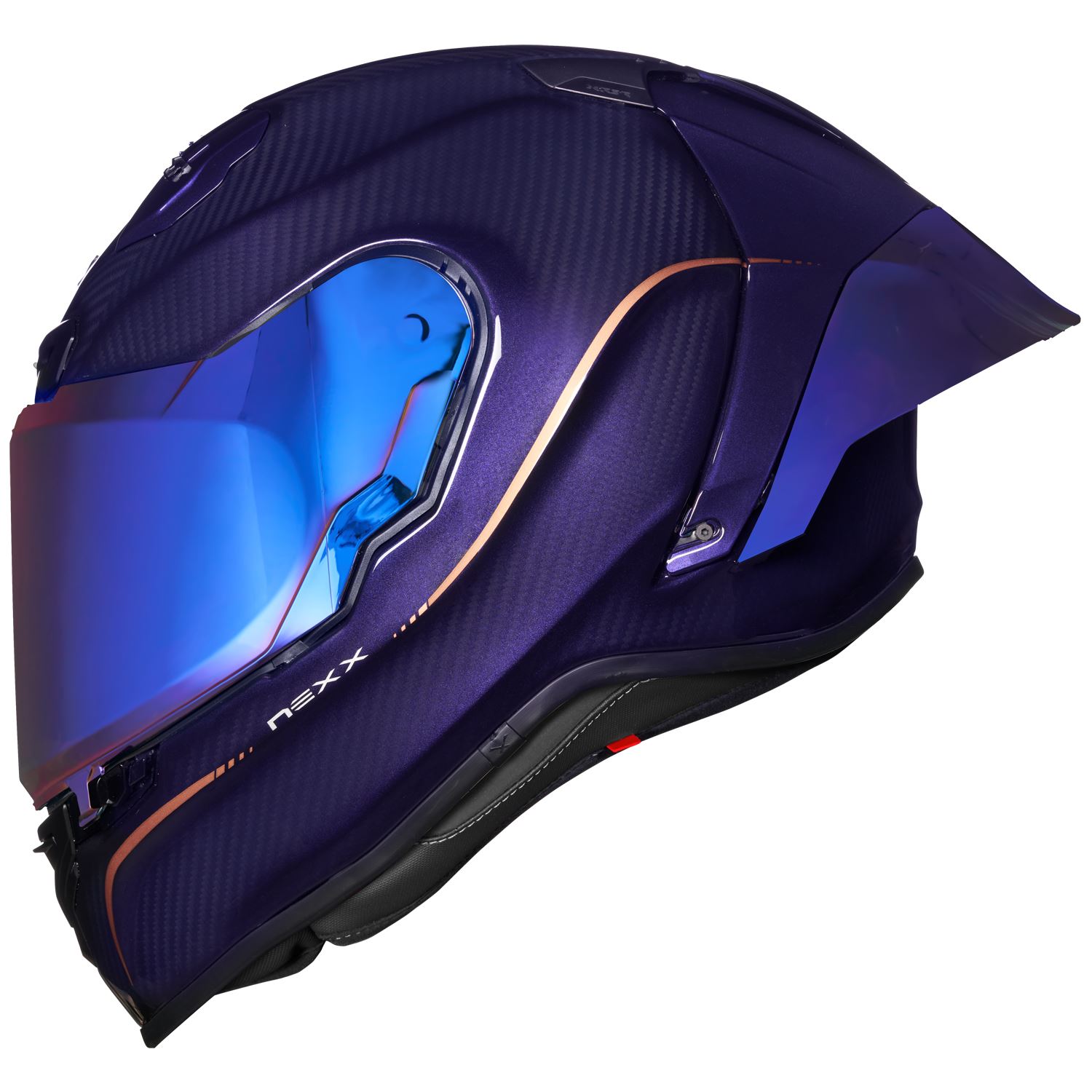 Nexx XR3R Helmet - Hagibis Carbon / Purple - Large | eBay