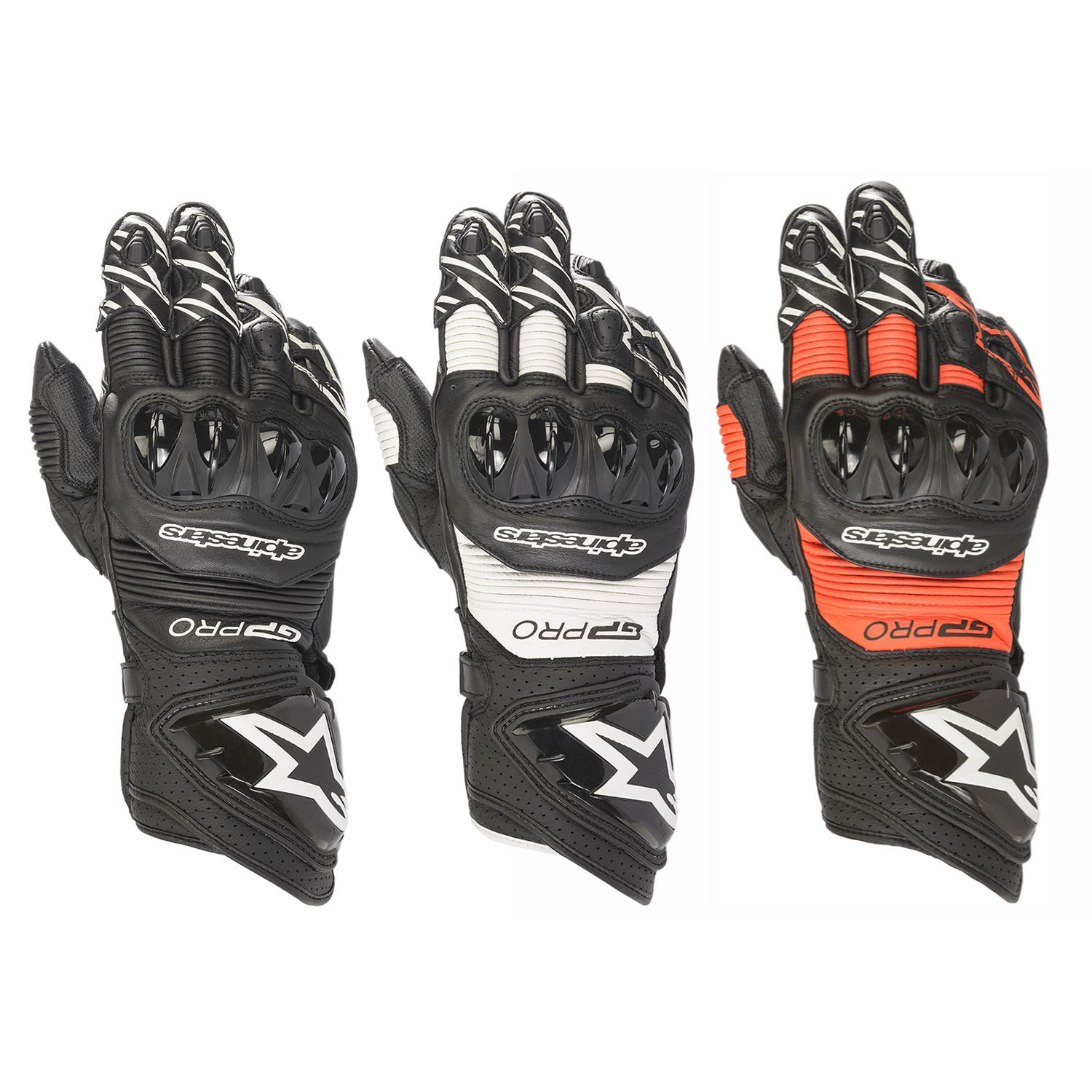 Alpinestars GP Pro RS3 Motorcycle Gloves Track Day Racing - Choose