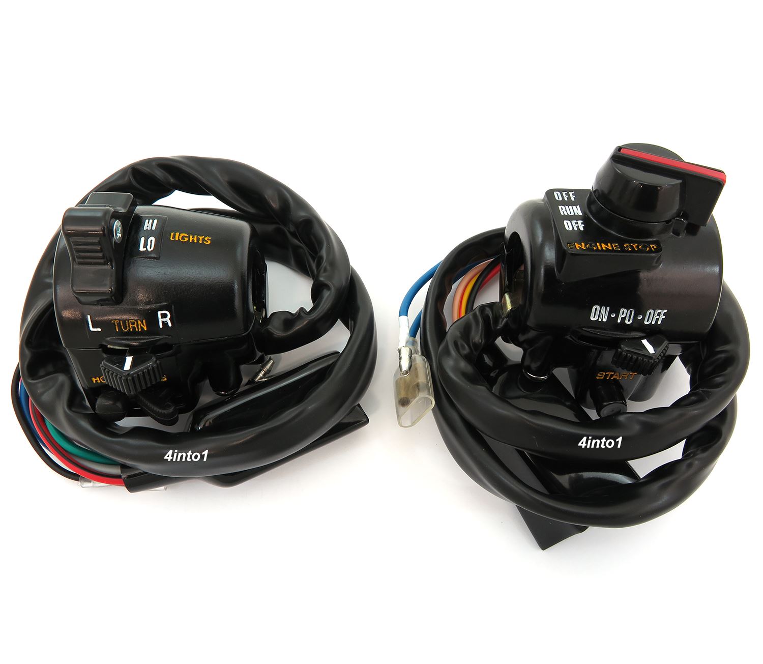 Handlebar Control Switch Assemblies Left & Right Kawasaki KZ900