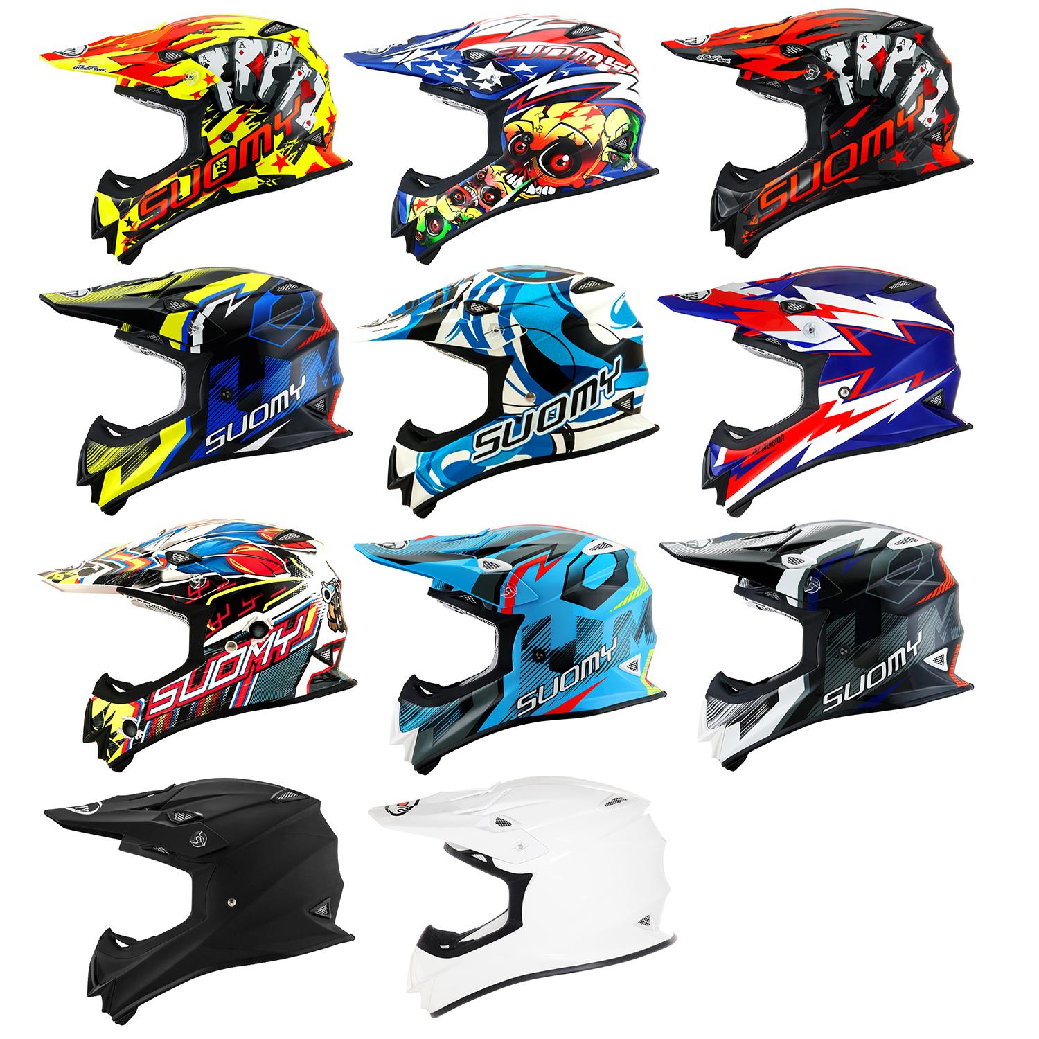 Suomy MX Jump Helmet - Motocross Enduro Moto - Choose Color & Size