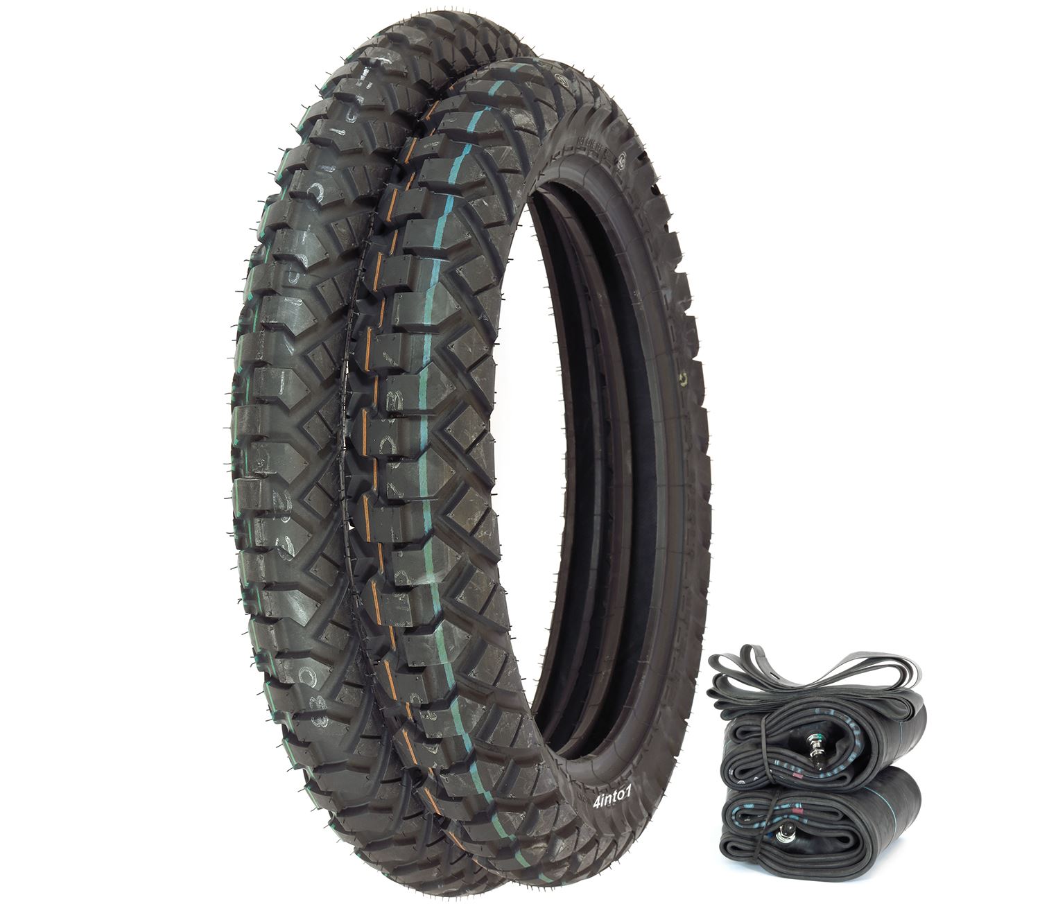 IRC GP110 Dual Sport Tire Set Honda XL350 XL600R Tires Tubes and