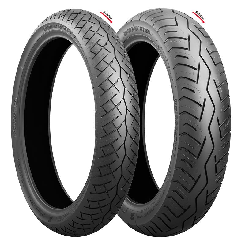 Bridgestone Battlax BT-46 Tire Set - Honda CB400T 1981 - CB450T