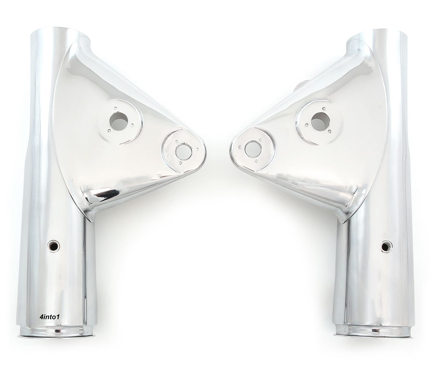 Chrome Headlight Brackets - Honda CB750K - 1973-1976 Fork Cover