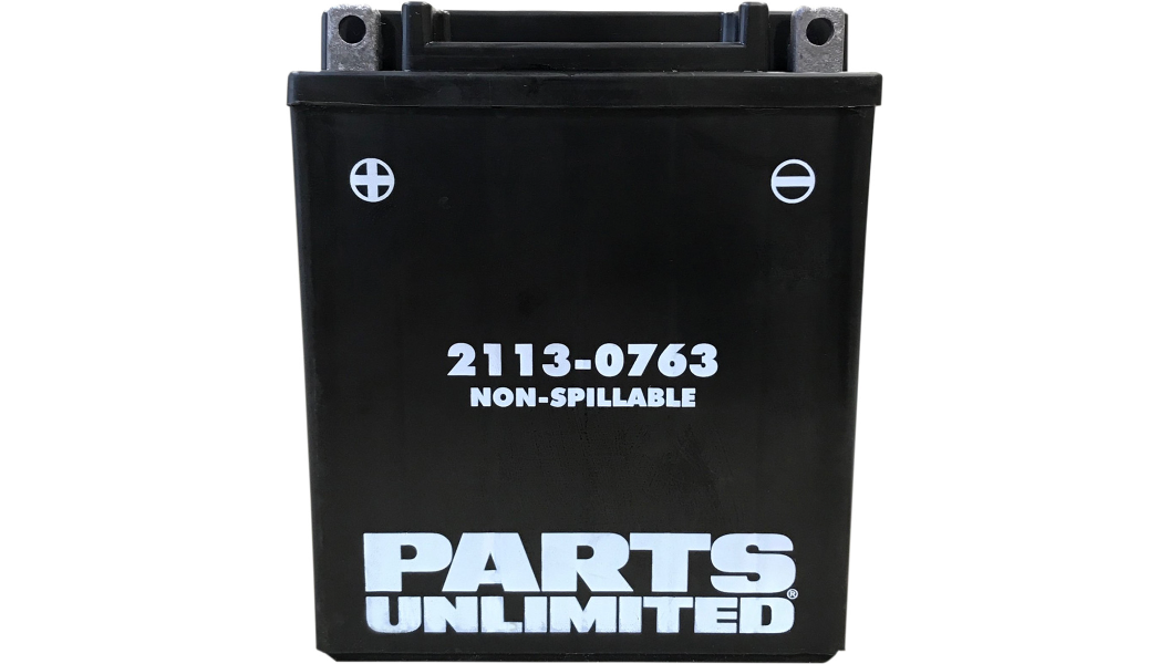 Parts Unlimited Factory Activated AGM Battery 12N12A-4A-1 Honda