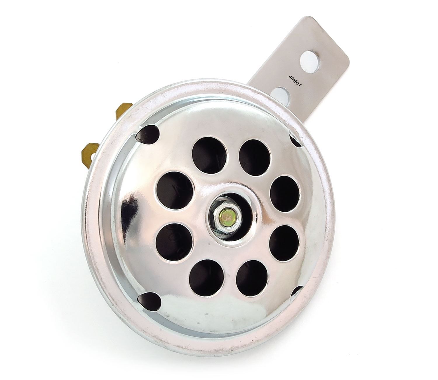 Negro ExcLent 71Mm Super Loud Universal Horn Para Motocicleta 12V