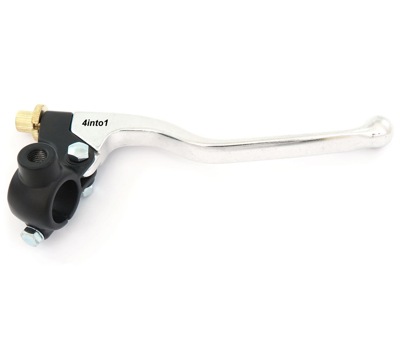 7//8/" Drum Brake Chrome /& Black Clutch Suzuki Lever Set w// Mirror Mounts