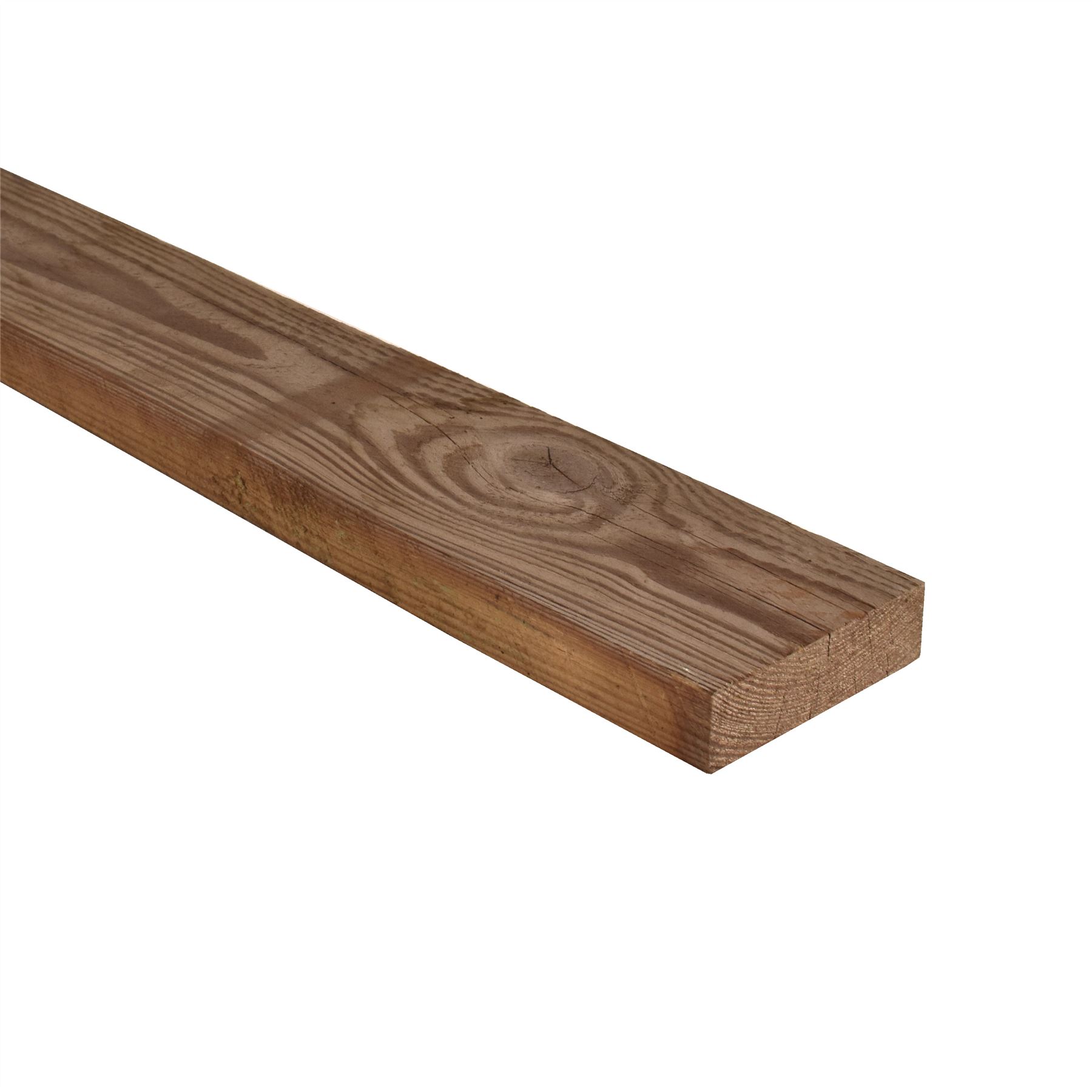 Treated Reject 3x1 Timber 22mm x 75mm x 1800mm Outdoor Garden Timber Fencing - Produktbild 1