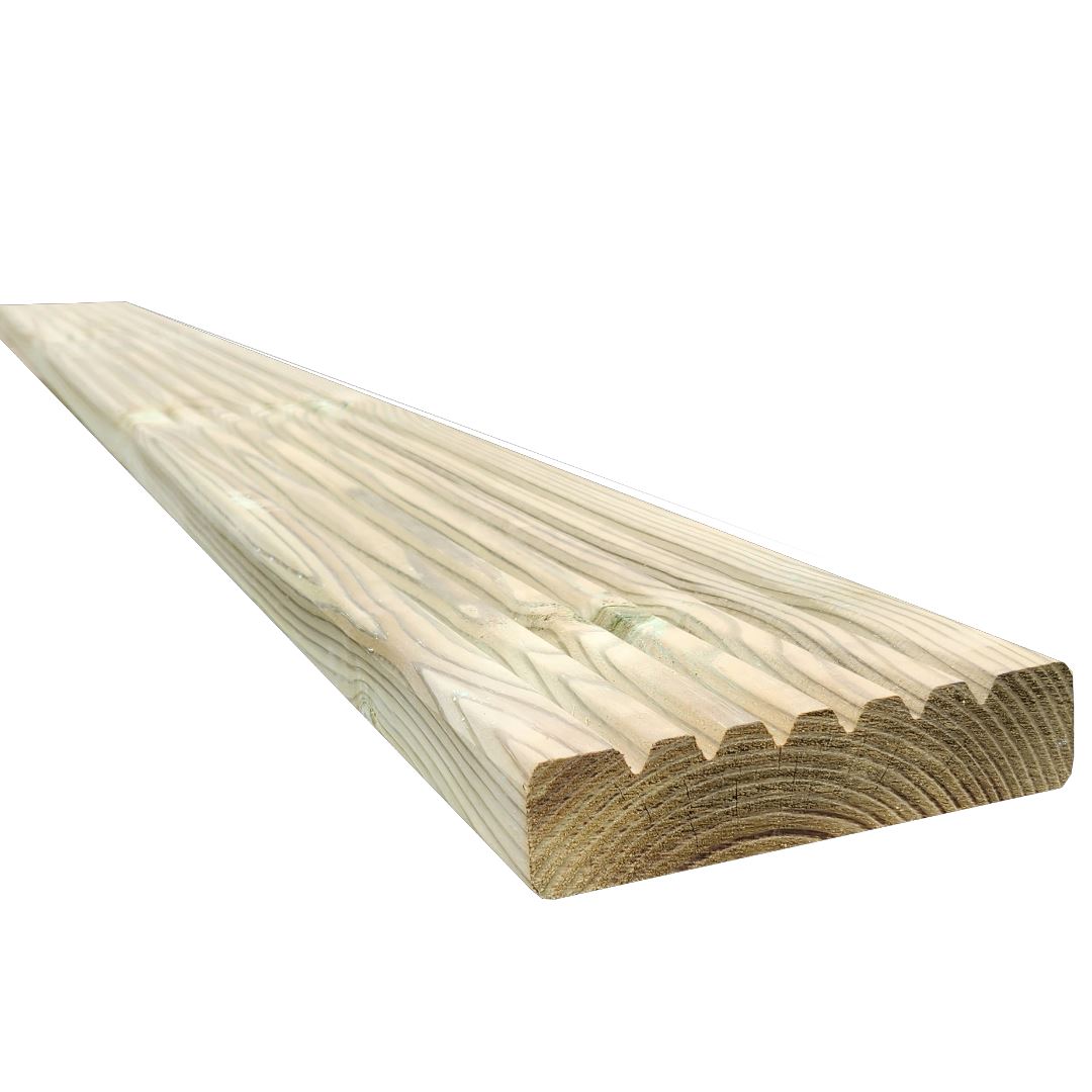 Treated Premium Decking Board | 28 x 120 x 3600mm | DIY & Garden | Free Delivery