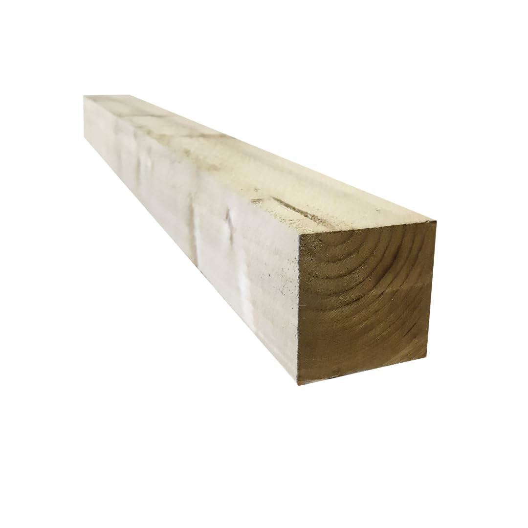 Treated 4x4" Fence Post - 100x100x2400mm / 8ft - Fencing - DIY - Free Delivery