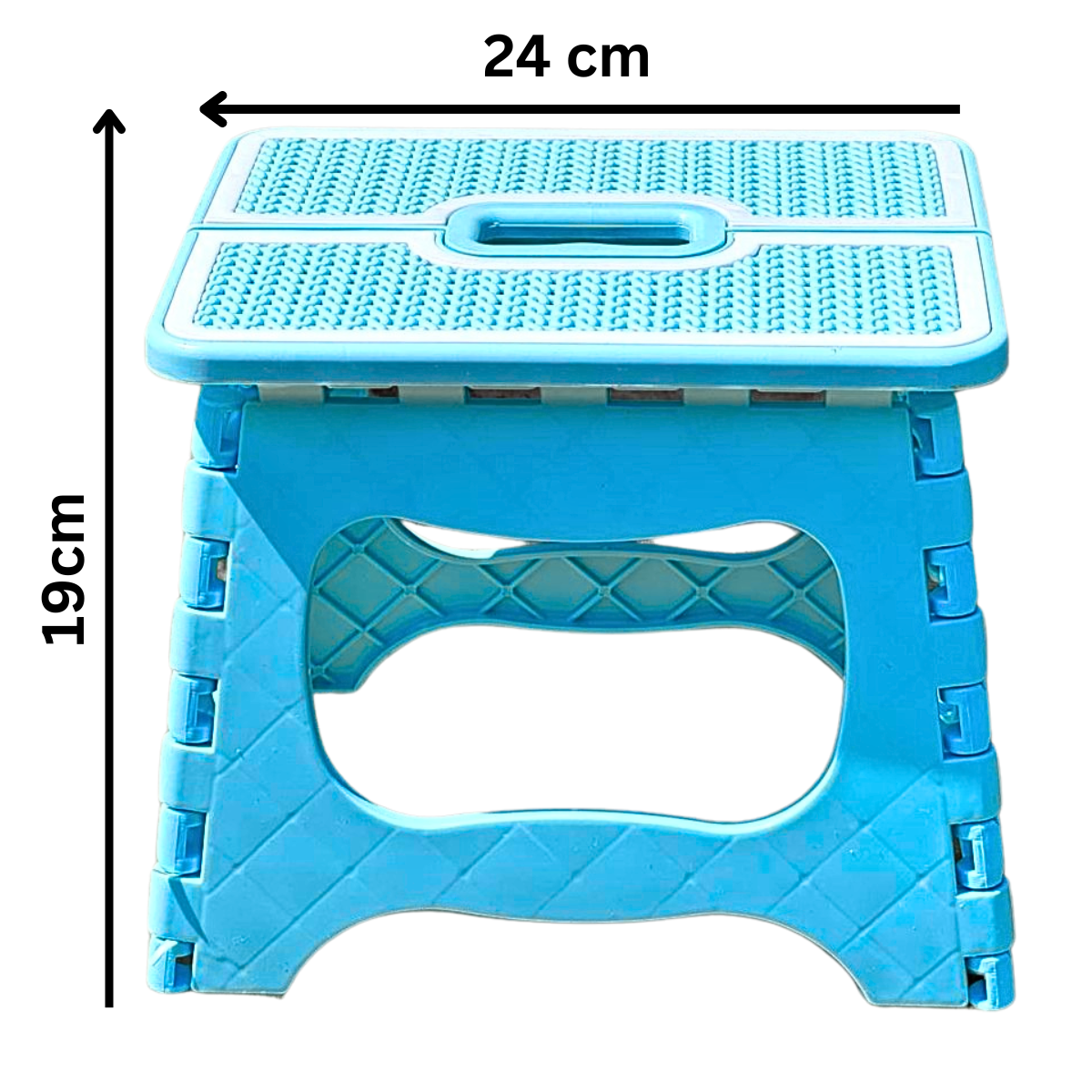Large Multi-Purpose Fold Step Stool Plastic Home Kitchen Foldable Easy Storage - Picture 33 of 42
