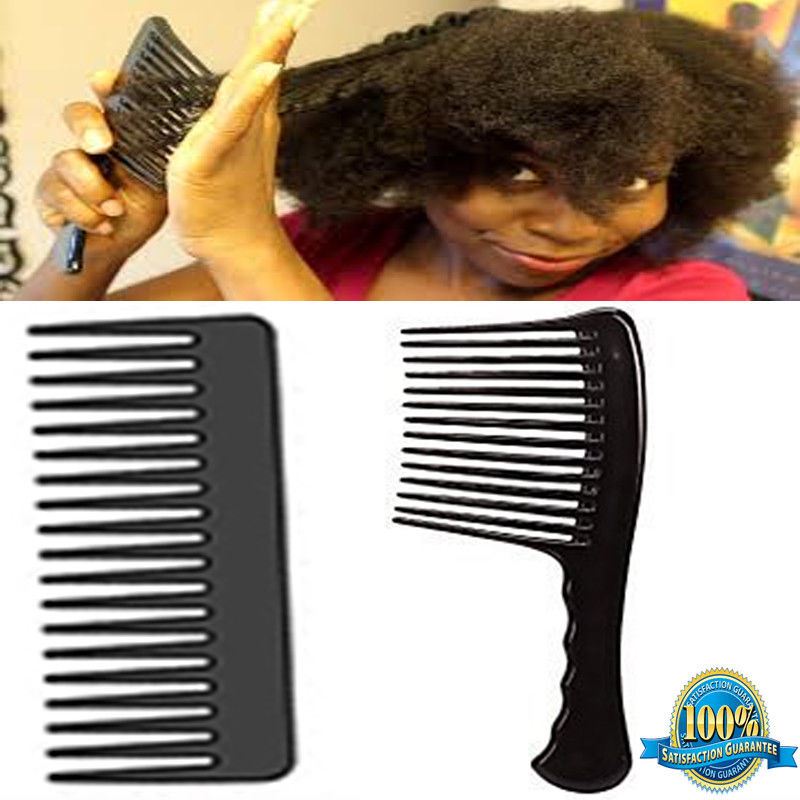 WIDE TOOTH DETANGLE COMB HAIRDRESSING 