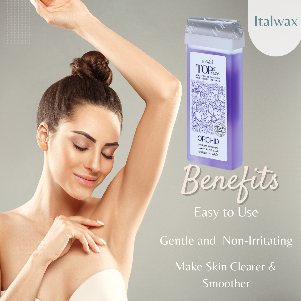 1/6x Hair Removal Liposoluble Warm Wax Cartridge Roll Depilatory Italwax-100ml - Picture 85 of 110