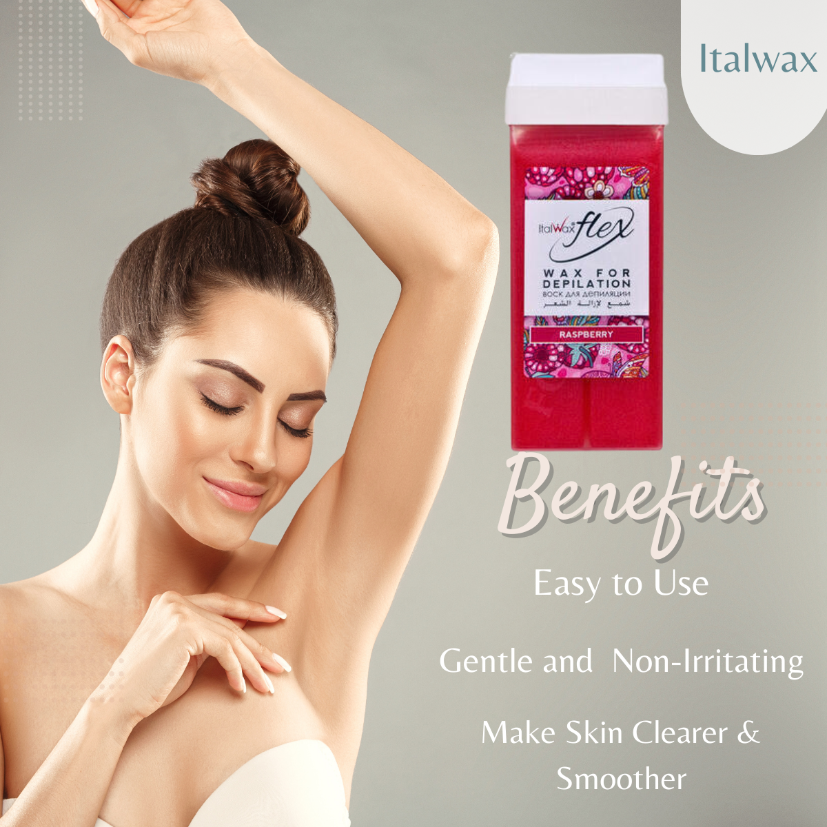 1/6x Hair Removal Liposoluble Warm Wax Cartridge Roll Depilatory Italwax-100ml - Picture 98 of 110