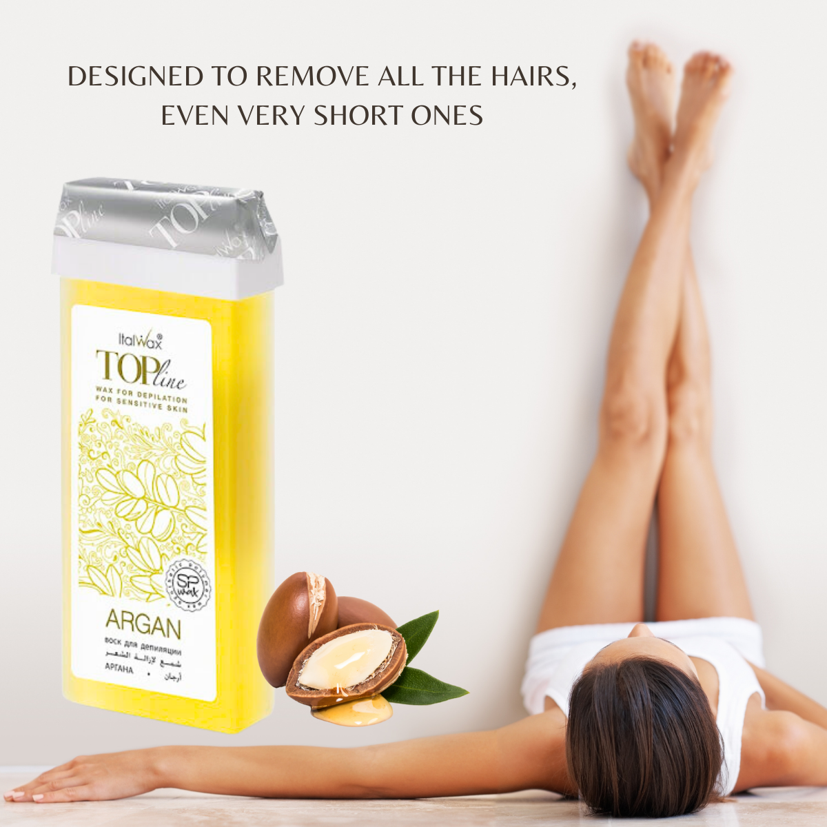 1/6x Hair Removal Liposoluble Warm Wax Cartridge Roll Depilatory Italwax-100ml - Picture 62 of 110