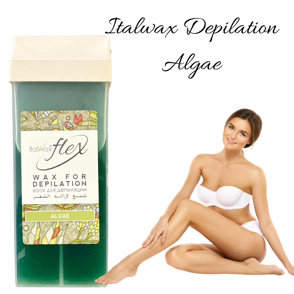 1/6x Hair Removal Liposoluble Warm Wax Cartridge Roll Depilatory Italwax-100ml - Picture 14 of 110