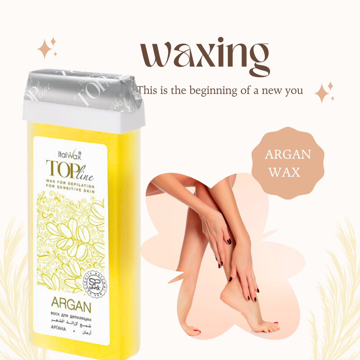 1/6x Hair Removal Liposoluble Warm Wax Cartridge Roll Depilatory Italwax-100ml - Picture 30 of 110