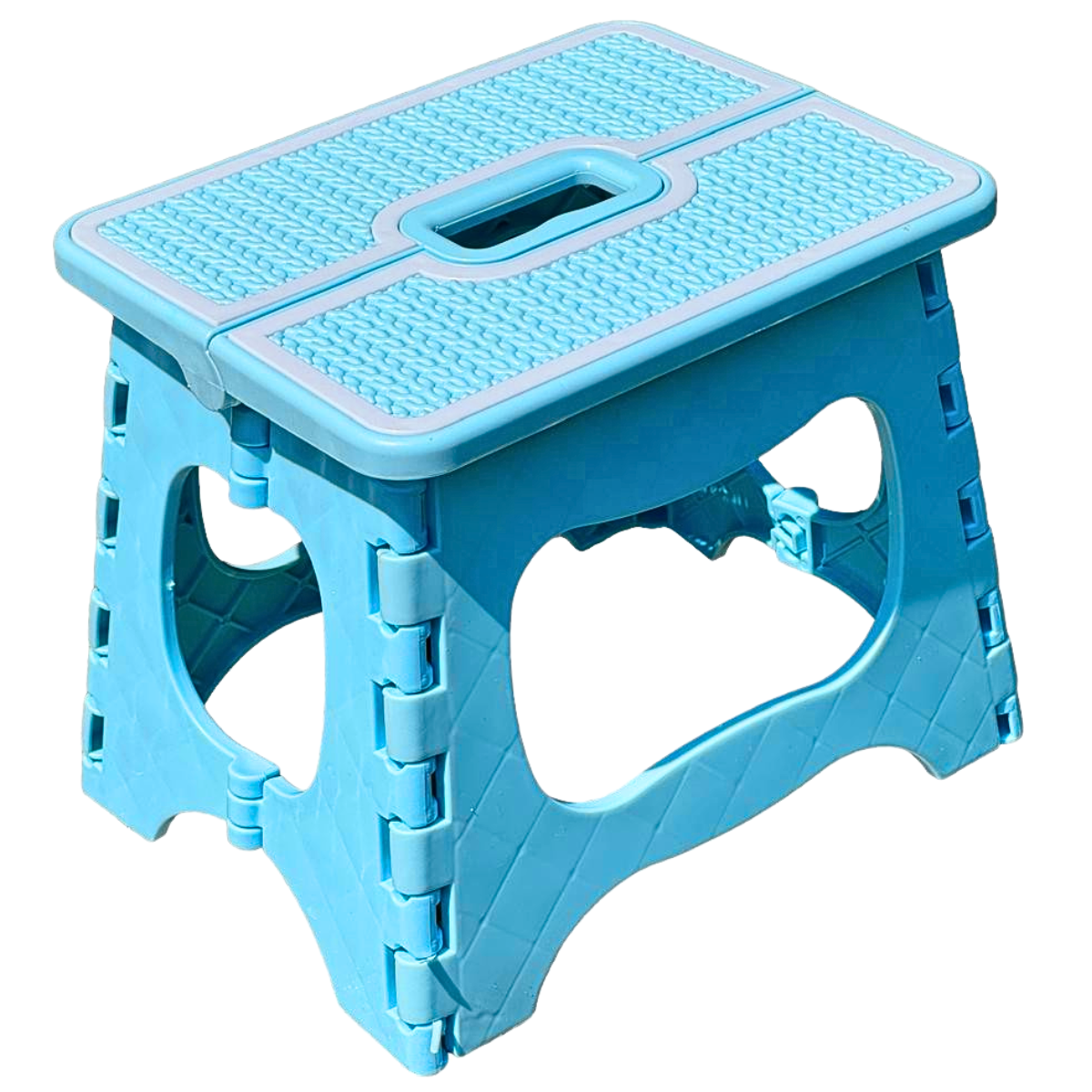 Large Multi-Purpose Fold Step Stool Plastic Home Kitchen Foldable Easy Storage - Picture 17 of 42