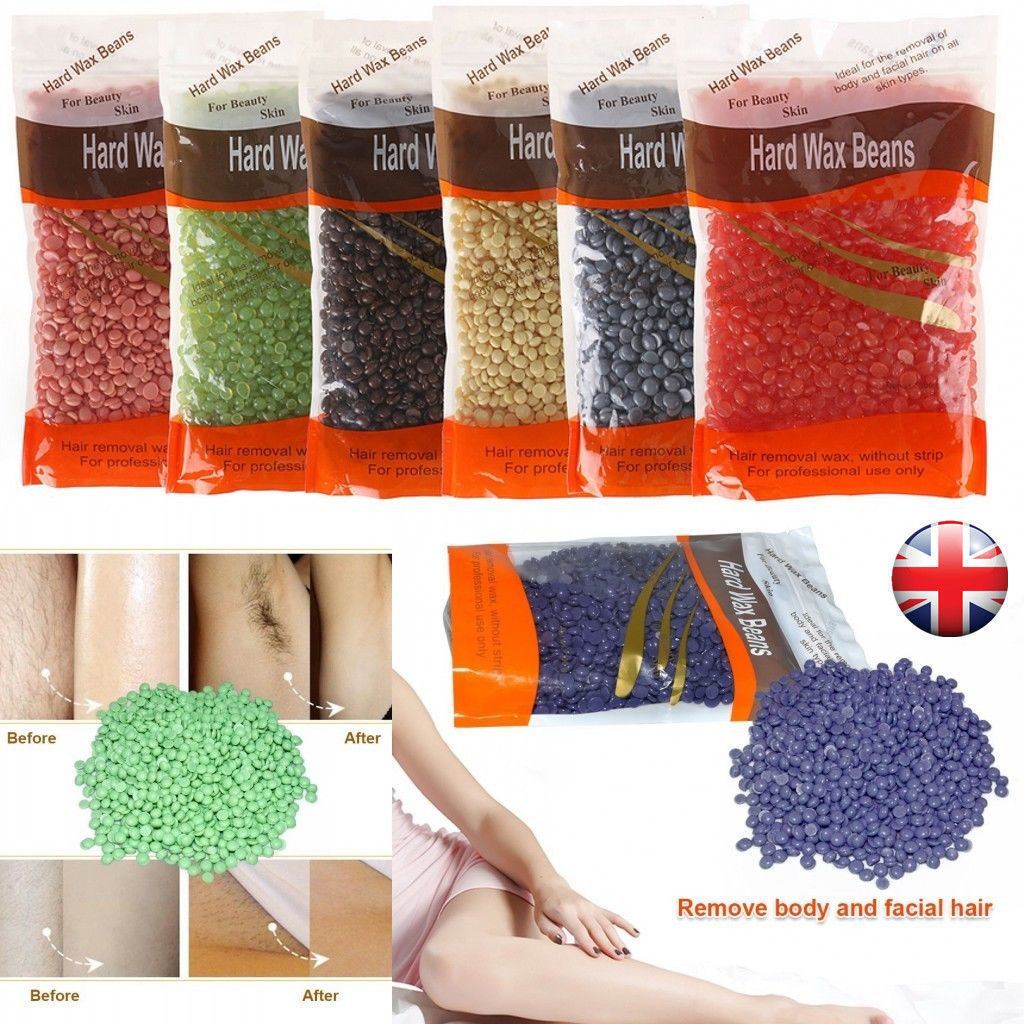 100g 300g Depilatory Hot Hard Wax Beans Pellet Waxing Body Bikini