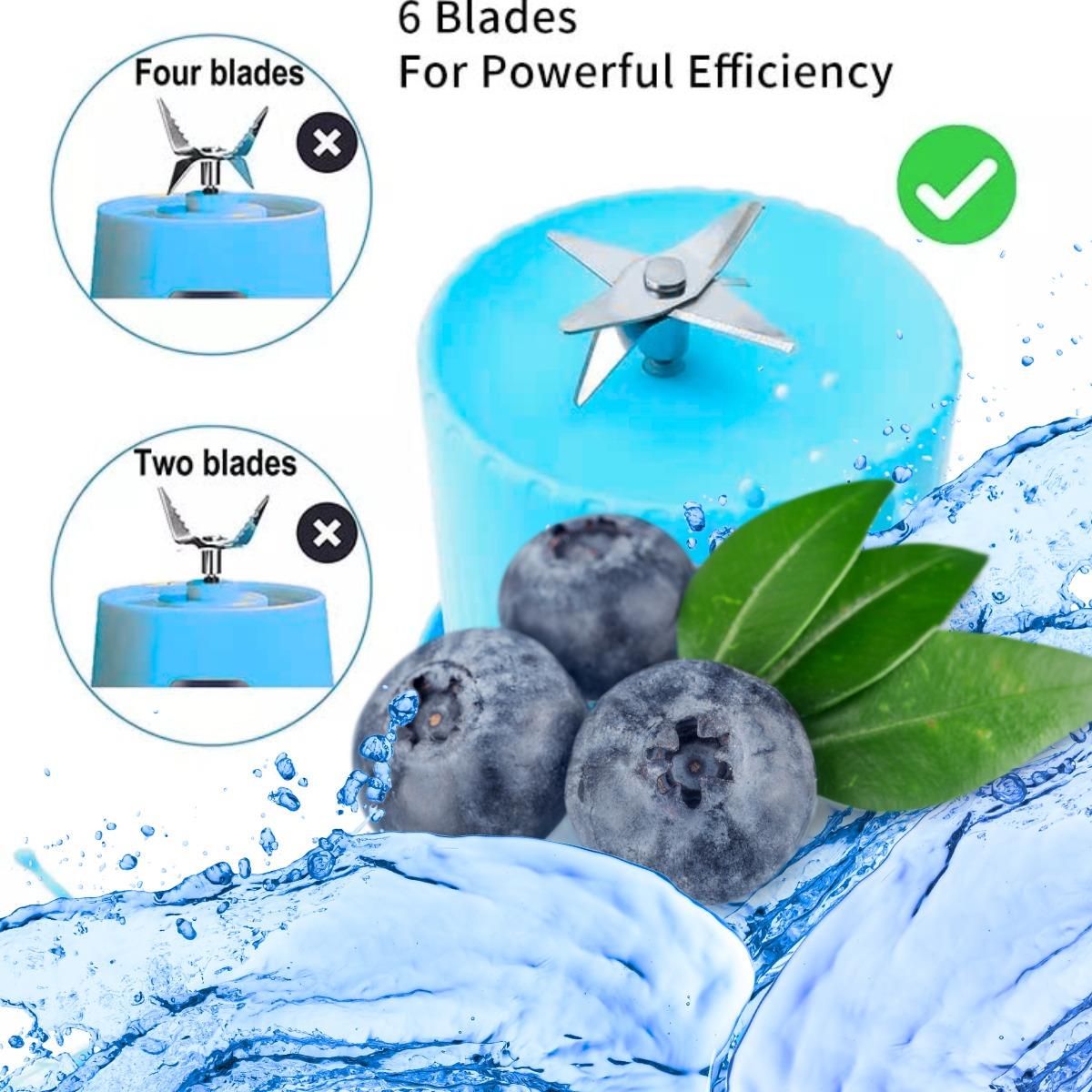 Electric Juice Maker Portable Blender Smoothie Mini Juicer Fruit Machine 380ml - Picture 13 of 35