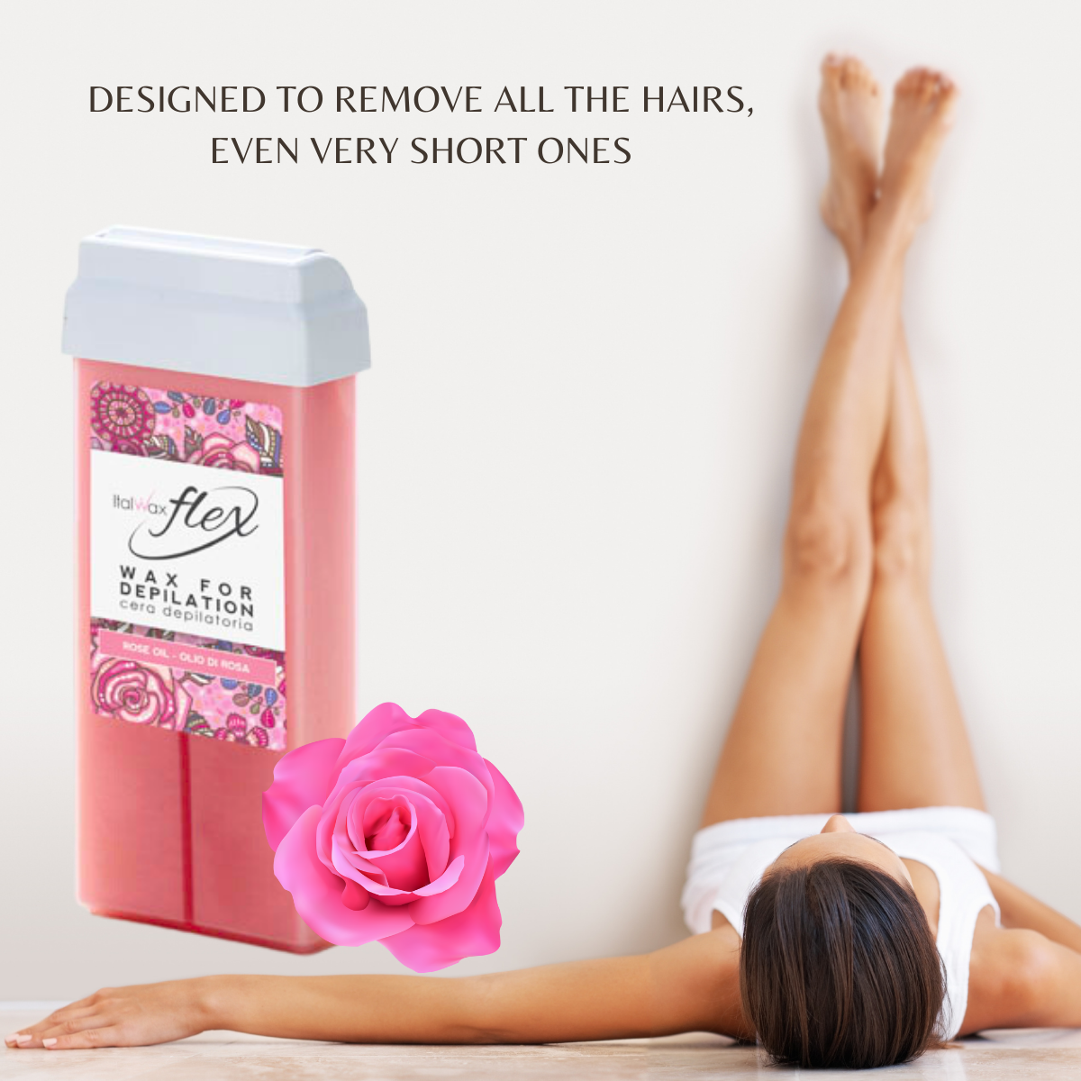 1/6x Hair Removal Liposoluble Warm Wax Cartridge Roll Depilatory Italwax-100ml - Picture 104 of 110