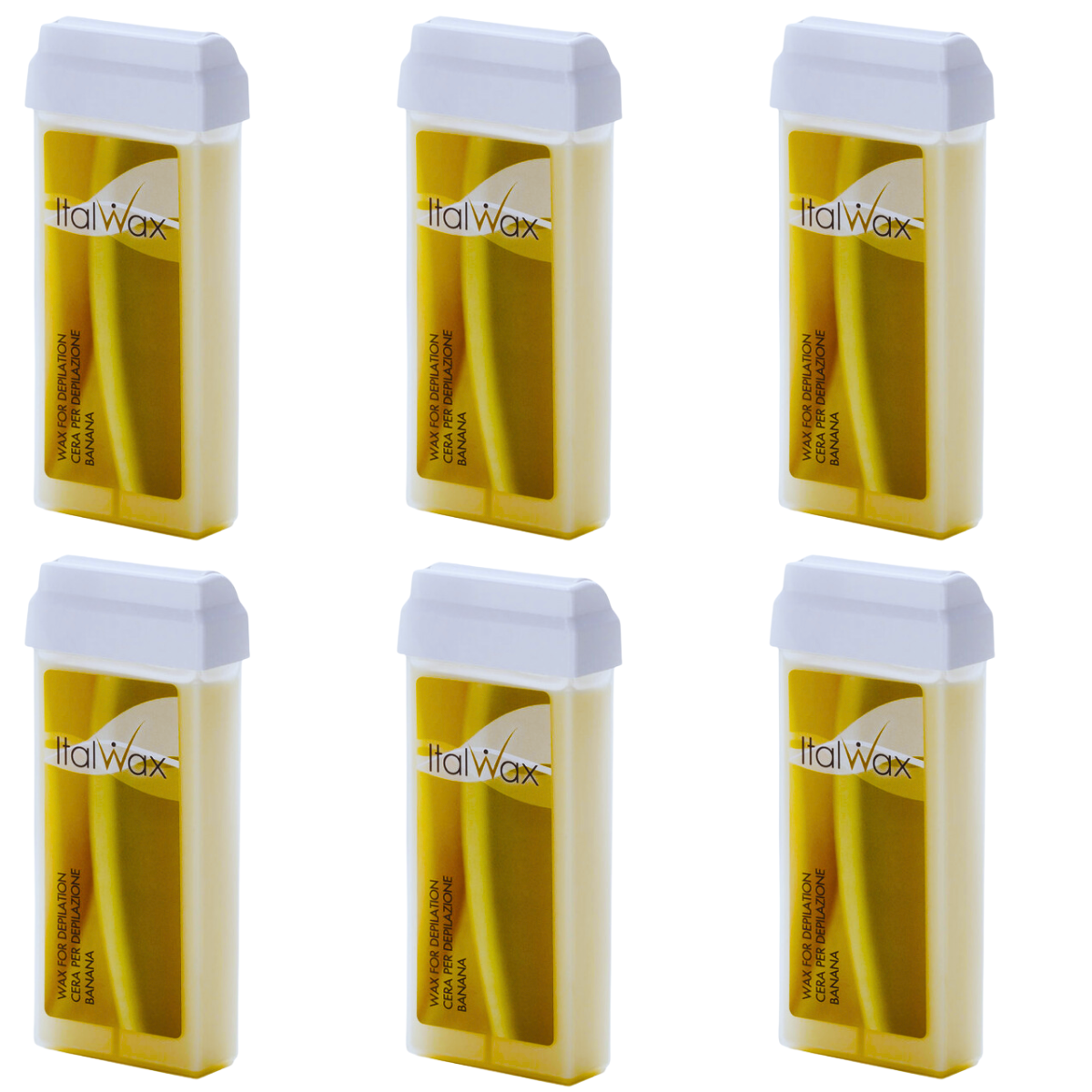 1/6x Hair Removal Liposoluble Warm Wax Cartridge Roll Depilatory Italwax-100ml - Picture 41 of 110