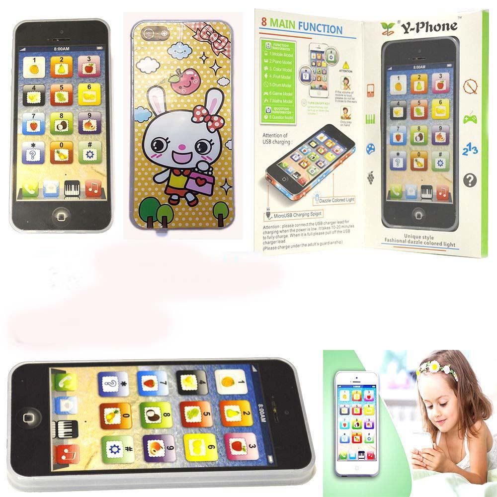 Toy Phone Baby Childrens YPhone Educational Learning Kids iPhone TOY
