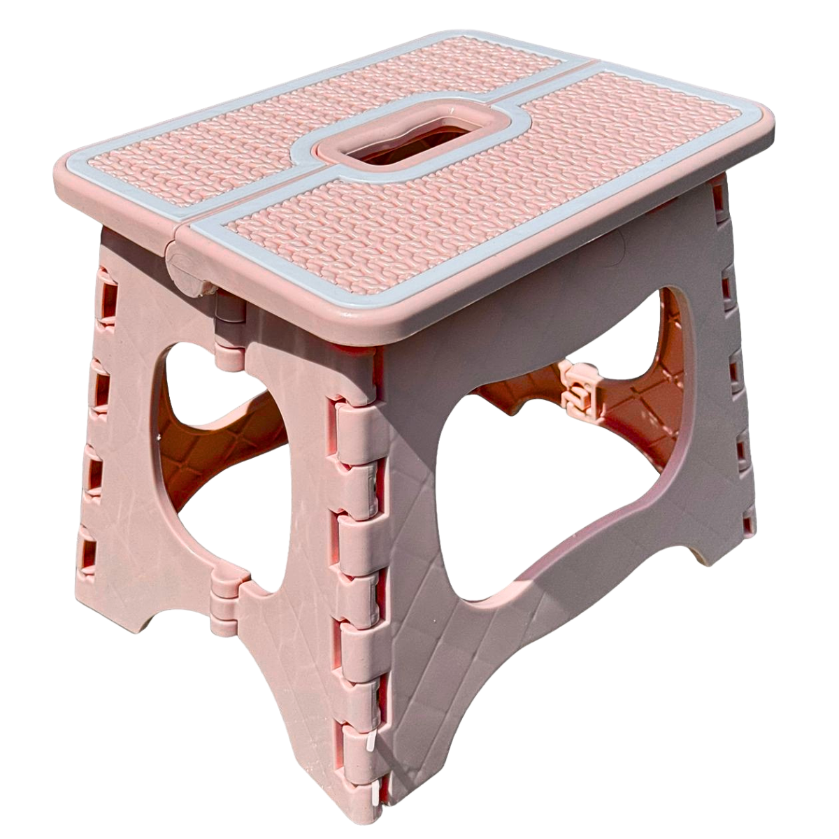 Large Multi-Purpose Fold Step Stool Plastic Home Kitchen Foldable Easy Storage - Picture 19 of 42